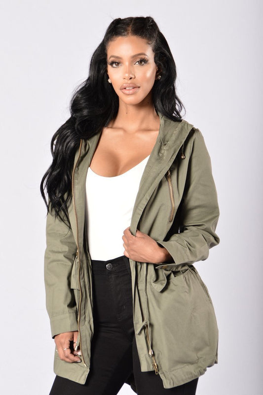 Wanderer Jacket - Olive - jameswhite001
