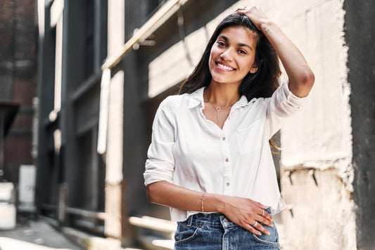 White Cotton Shirt - jameswhite001