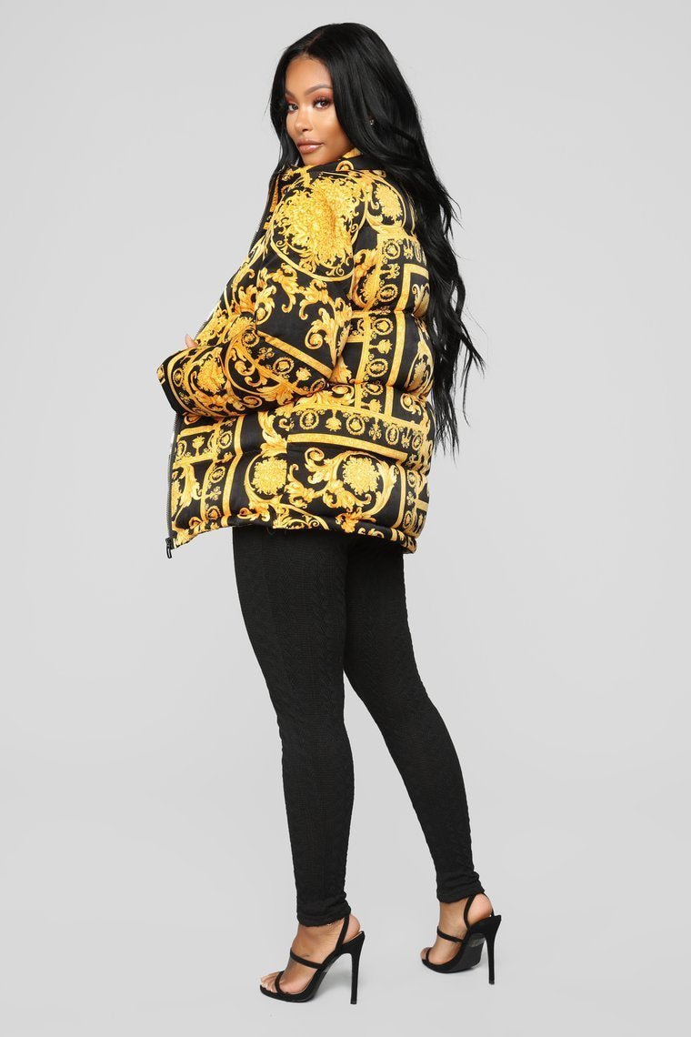 Winter In Versailles Jacket - Black - jameswhite001