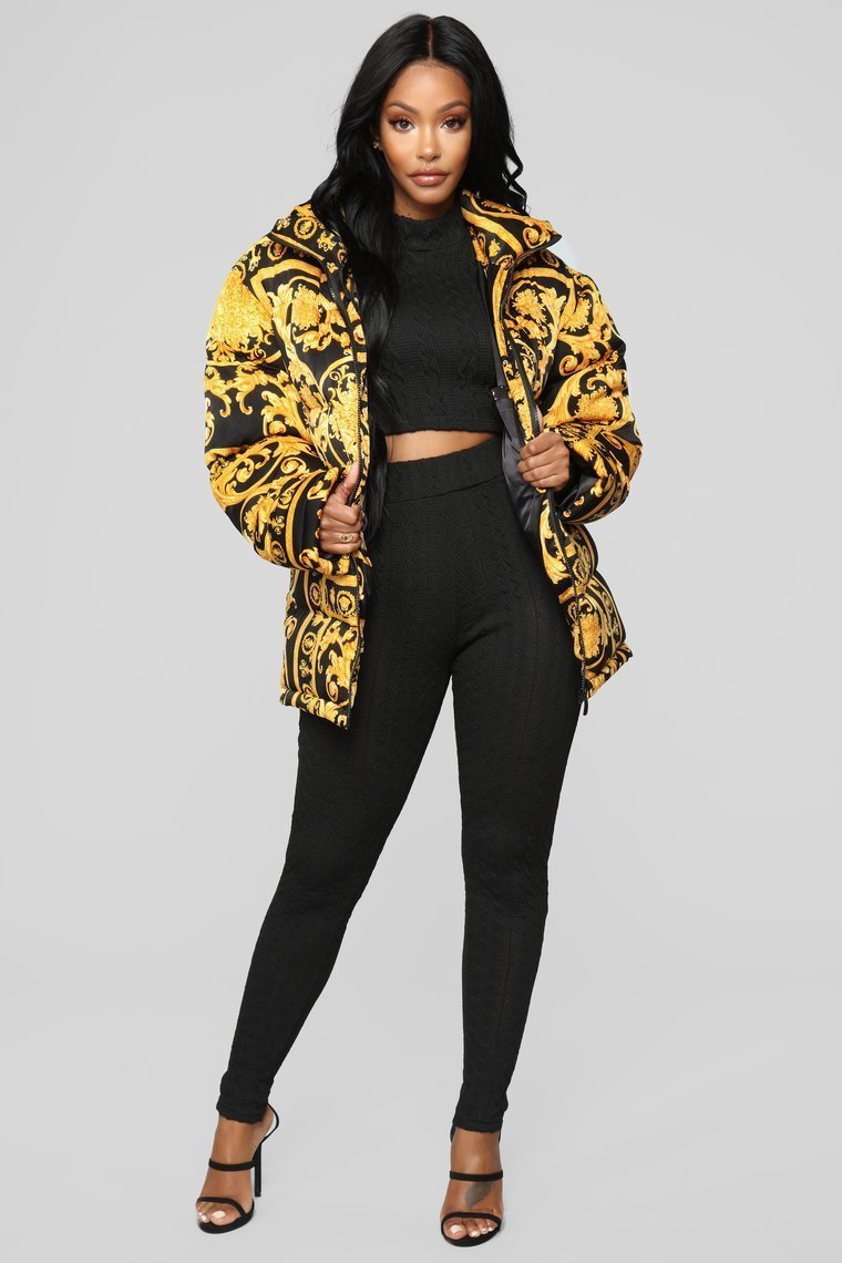 Winter In Versailles Jacket - Black - jameswhite001