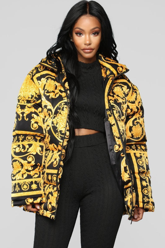 Winter In Versailles Jacket - Black - jameswhite001
