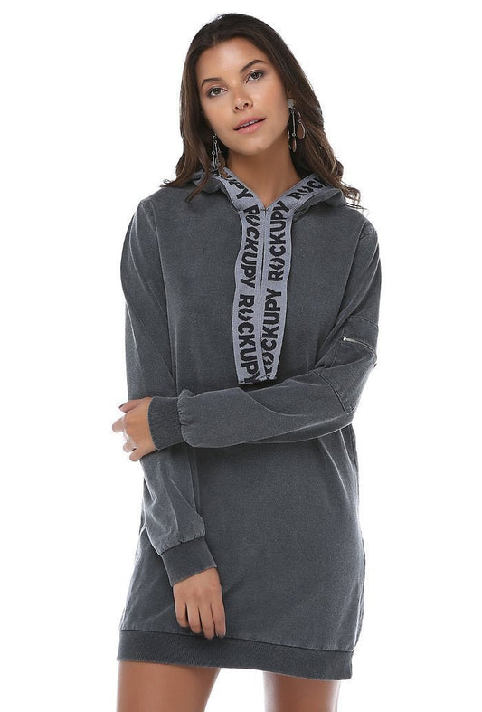 Women Hoody Dress - jameswhite001
