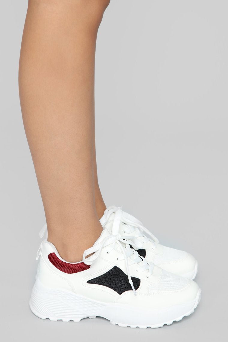 Won't Go Home Without You Sneaker - Black/Combo - jameswhite001
