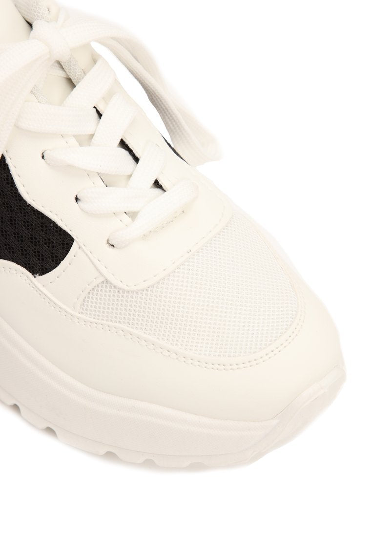 Won't Go Home Without You Sneaker - Black/Combo - jameswhite001