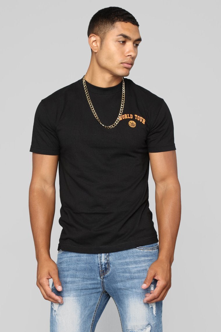 World Tour Tee - Black - jameswhite001