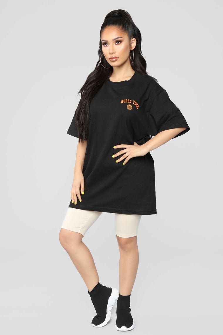 World Tour Tee - Black - jameswhite001