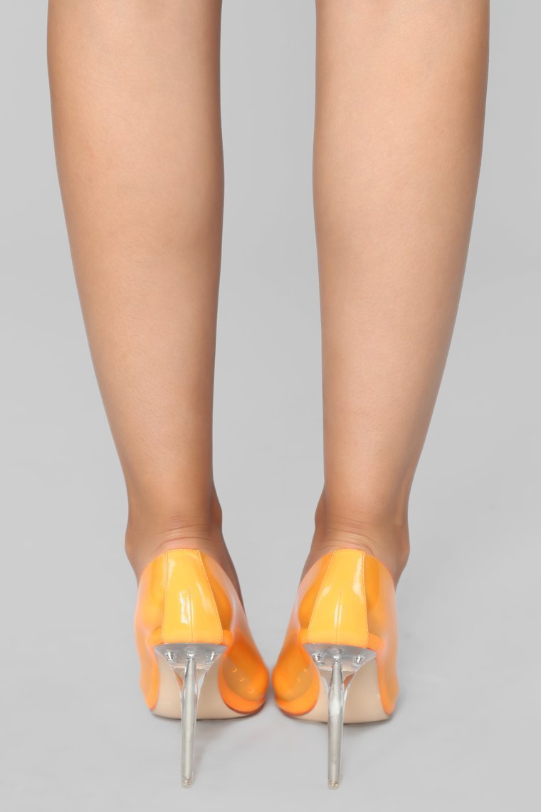 You Da Boss Pump - Orange - jameswhite001